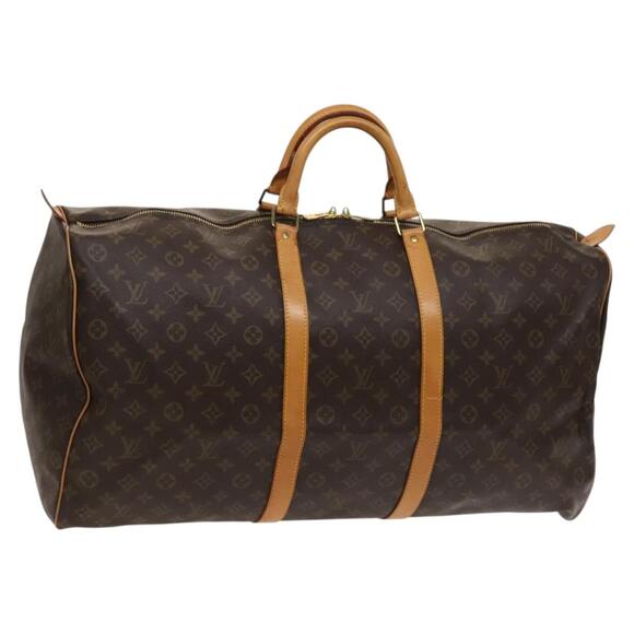 LOUIS VUITTON Monogram Keepall 60 Boston Bag M41422 - Picture 1 of 16